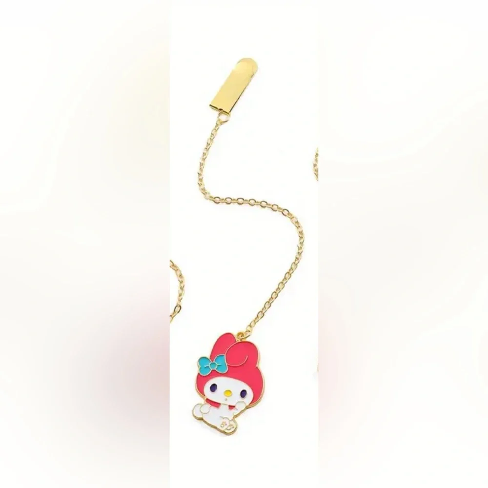 Brand New Adorable Sanrio Melody Metal Bookmark Charm
